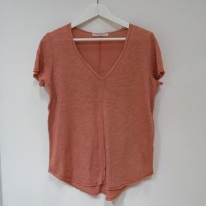 Project Social T salmon oversized top, lightweight, Small